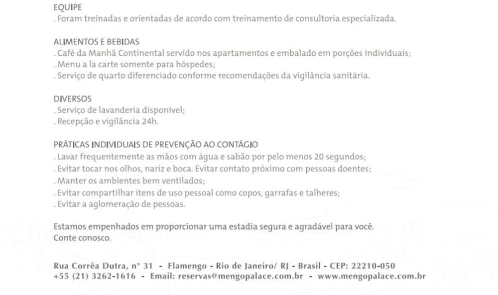 Mengo Palace Hotel Rio de Janeiro Eksteriør billede